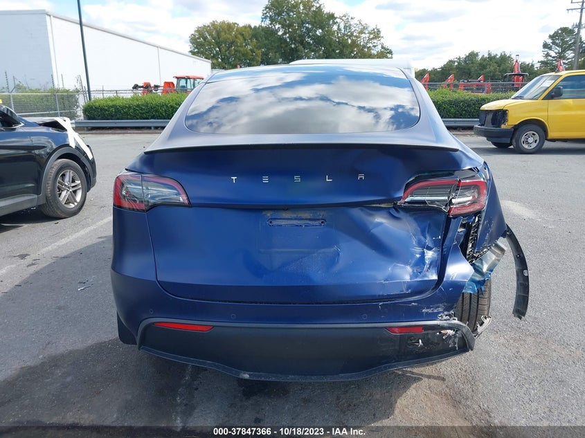 VIN 5YJYGDEF0MF230454 2021 TESLA MODEL Y PERFORMANCE