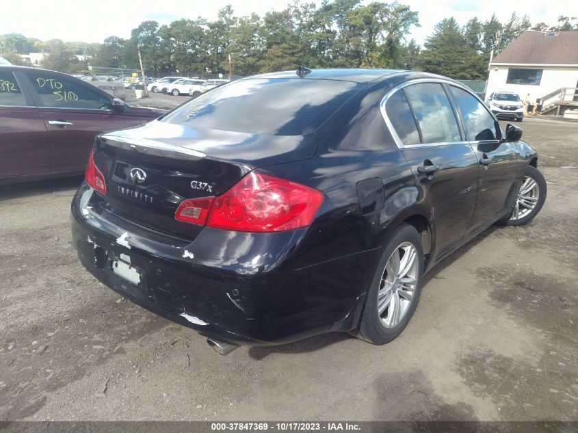 2013 INFINITI G37 SEDAN X JN1CV6AR4DM355348