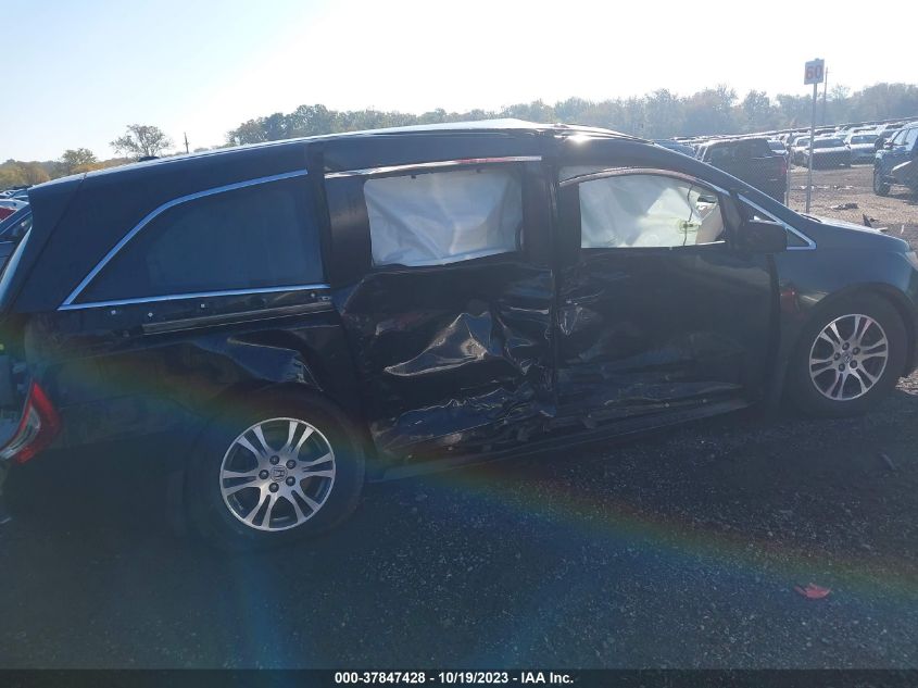 2013 HONDA ODYSSEY EX-L - 5FNRL5H67DB057761
