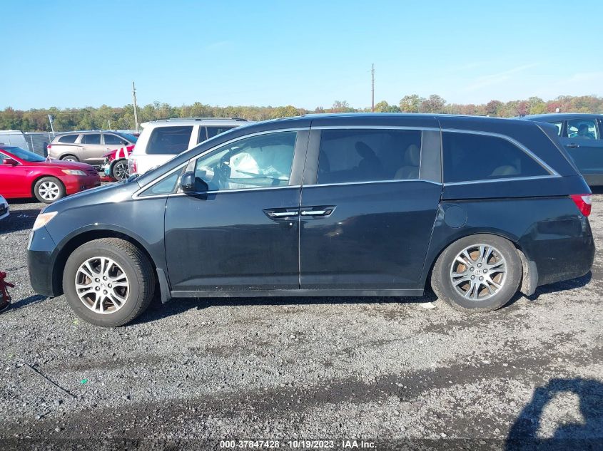 2013 HONDA ODYSSEY EX-L - 5FNRL5H67DB057761