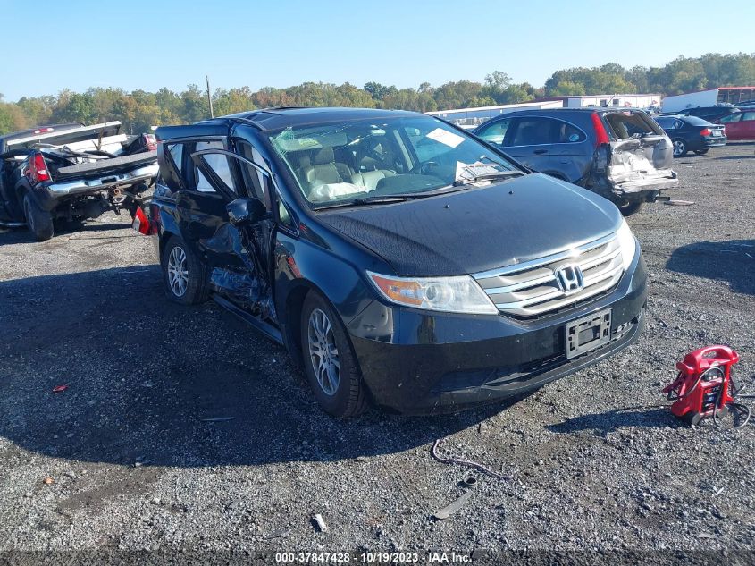 2013 HONDA ODYSSEY EX-L - 5FNRL5H67DB057761