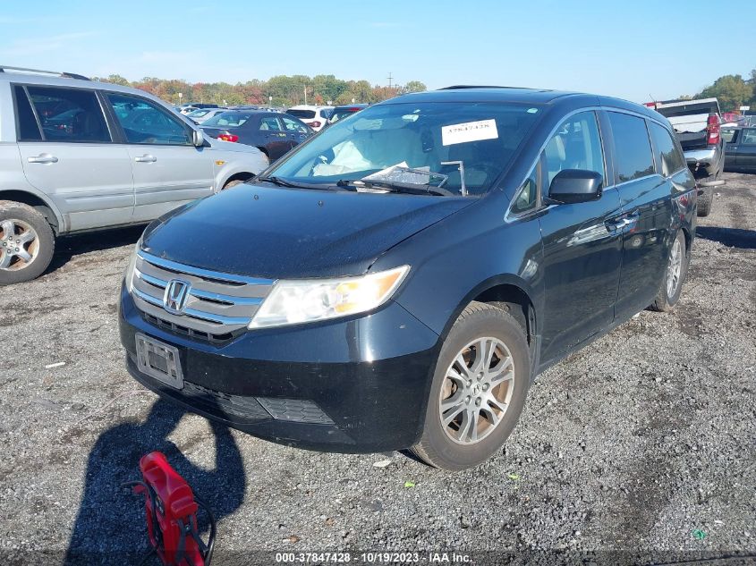 2013 HONDA ODYSSEY EX-L - 5FNRL5H67DB057761