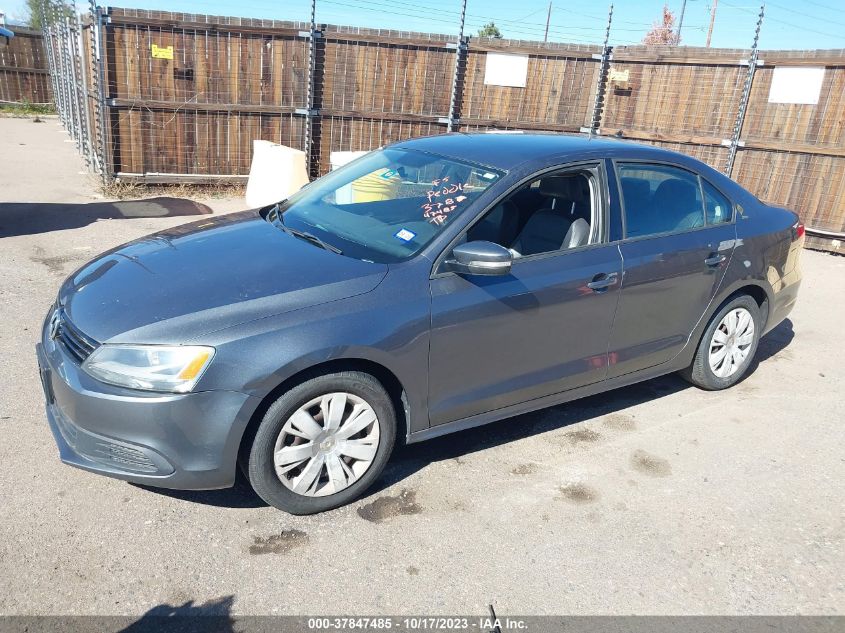 2014 VOLKSWAGEN JETTA SEDAN SE 3VWD17AJ4EM249465
