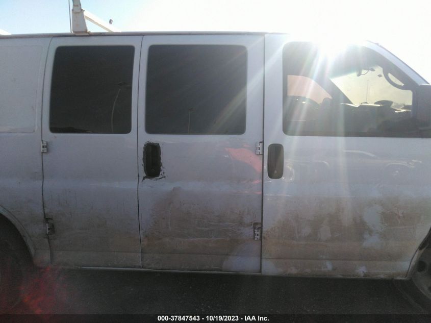 2015 CHEVROLET EXPRESS CARGO VAN - 1GCWGFCF1F1113161