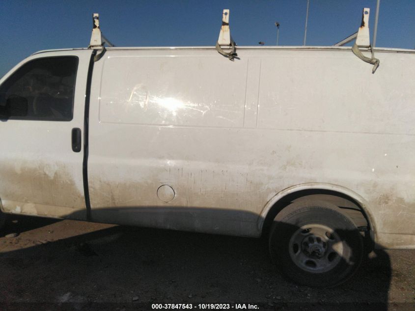 2015 CHEVROLET EXPRESS CARGO VAN - 1GCWGFCF1F1113161