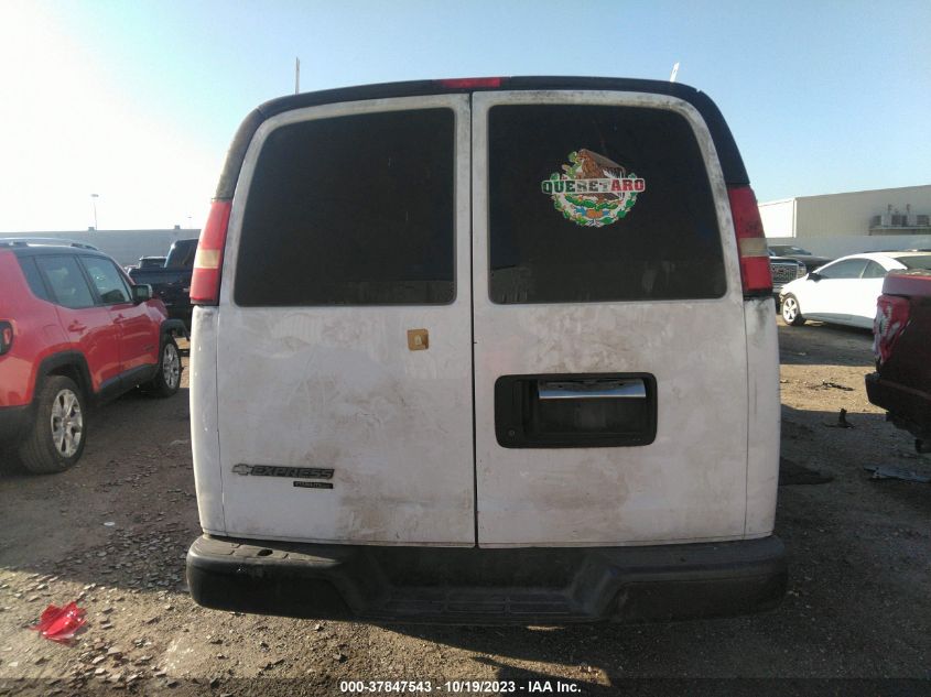 2015 CHEVROLET EXPRESS CARGO VAN - 1GCWGFCF1F1113161