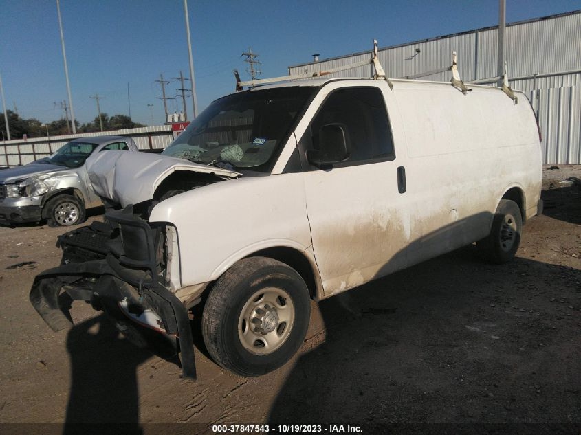 2015 CHEVROLET EXPRESS CARGO VAN - 1GCWGFCF1F1113161