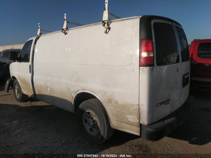 2015 CHEVROLET EXPRESS CARGO VAN - 1GCWGFCF1F1113161