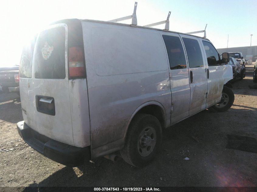 2015 CHEVROLET EXPRESS CARGO VAN - 1GCWGFCF1F1113161