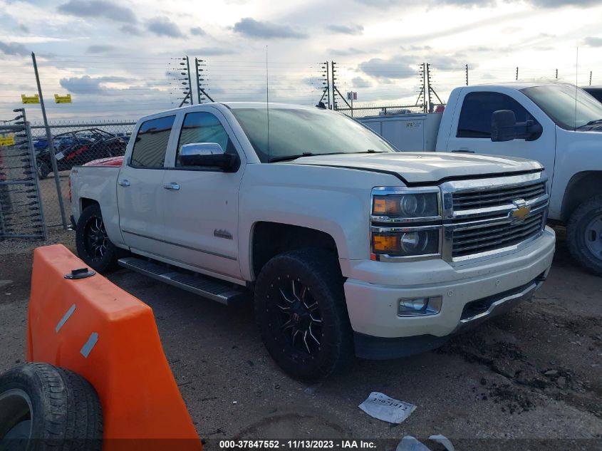 2014 CHEVROLET SILVERADO 1500 HIGH COUNTRY - 3GCUKTEJ5EG355053
