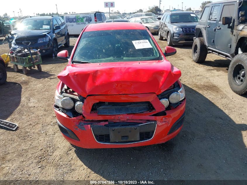 2016 CHEVROLET SONIC LT - 1G1JC5SG4G4127574