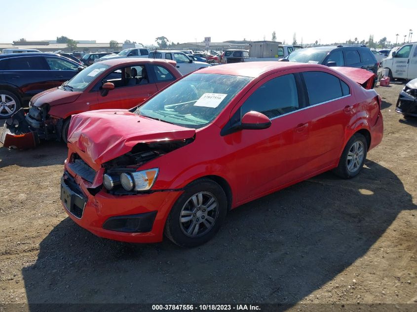 2016 CHEVROLET SONIC LT - 1G1JC5SG4G4127574