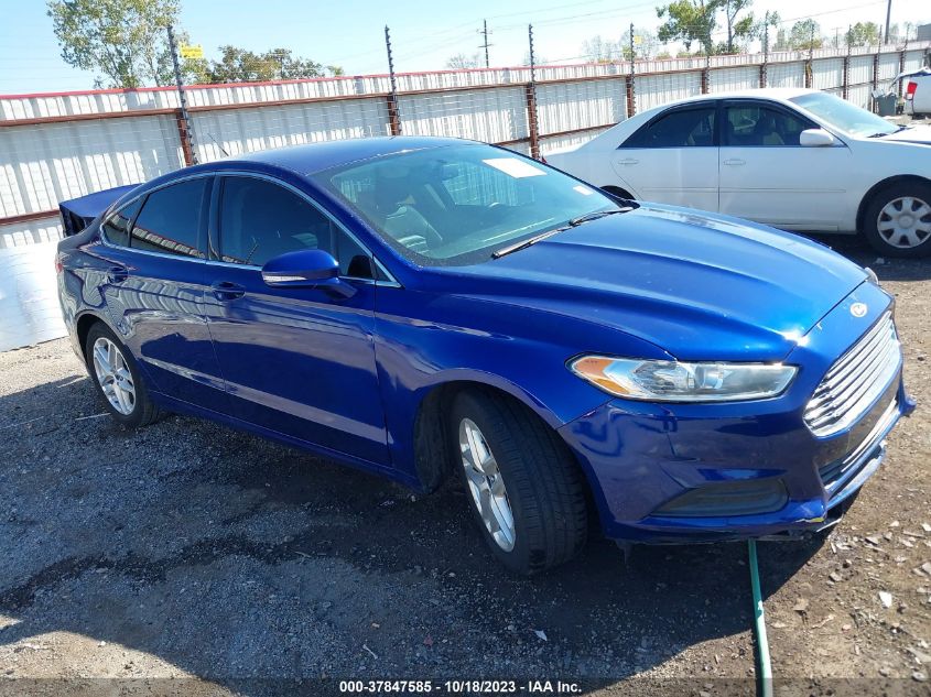 2013 FORD FUSION SE - 3FA6P0HR7DR347541