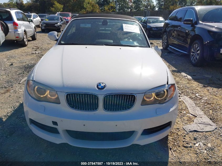 2013 BMW 135I WBAUN7C52DVM27009