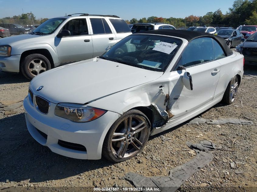 2013 BMW 135I WBAUN7C52DVM27009