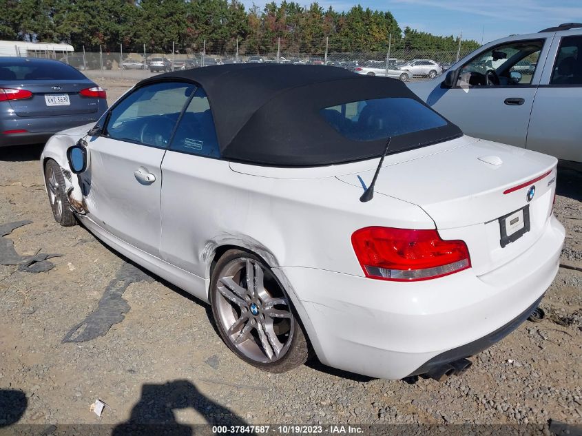2013 BMW 135I WBAUN7C52DVM27009