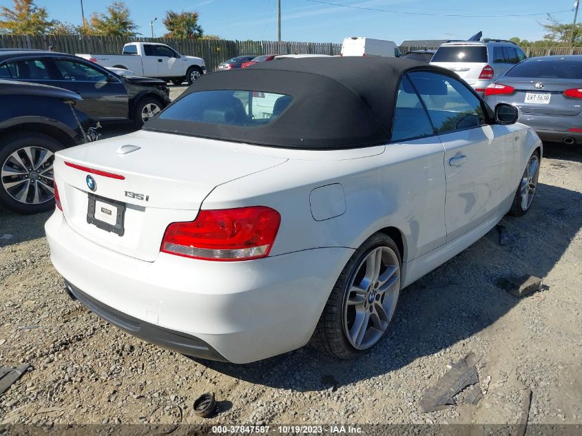 2013 BMW 135I WBAUN7C52DVM27009