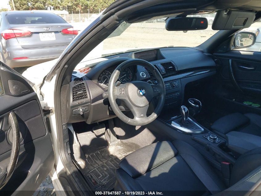 2013 BMW 135I WBAUN7C52DVM27009