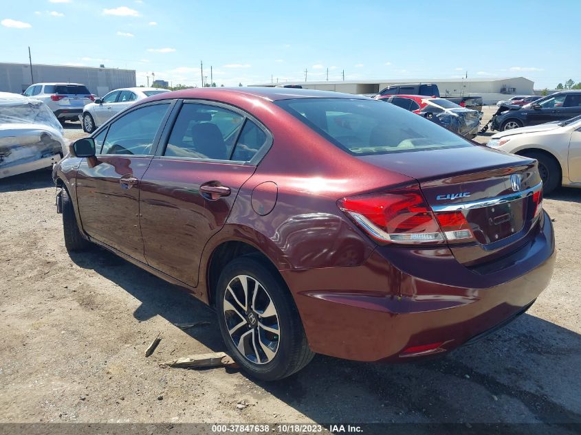 2015 HONDA CIVIC SEDAN EX - 19XFB2F86FE045201
