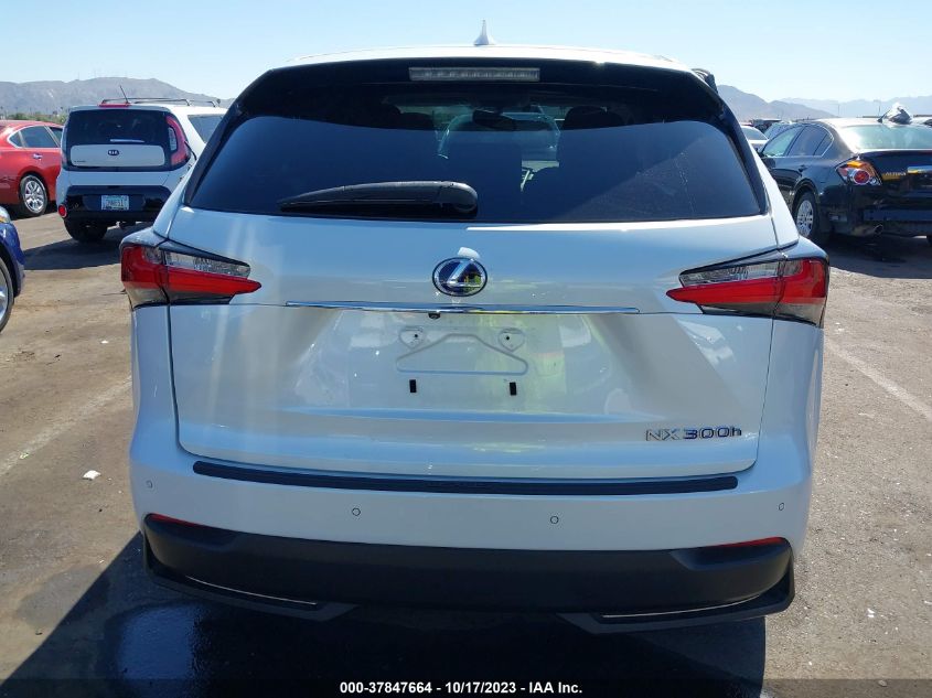 2015 LEXUS NX 300H JTJYWRBZ9F2002504