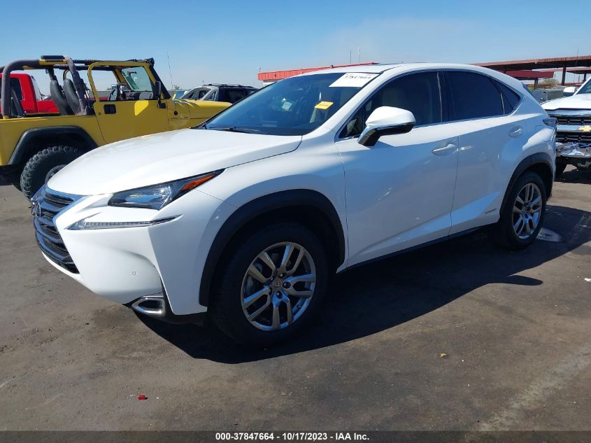 2015 LEXUS NX 300H JTJYWRBZ9F2002504