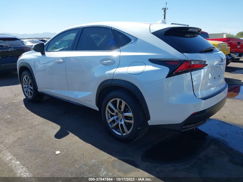 2015 LEXUS NX 300H JTJYWRBZ9F2002504