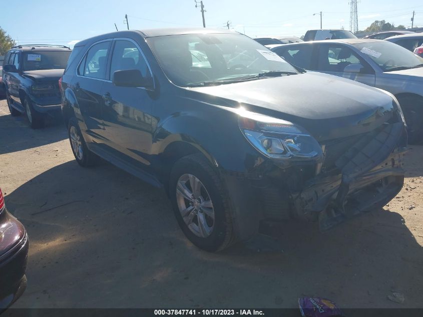 2017 CHEVROLET EQUINOX LS - 2GNALBEK7H1573468