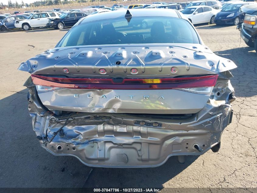 2021 HYUNDAI ELANTRA SE - KMHLL4AG7MU124221