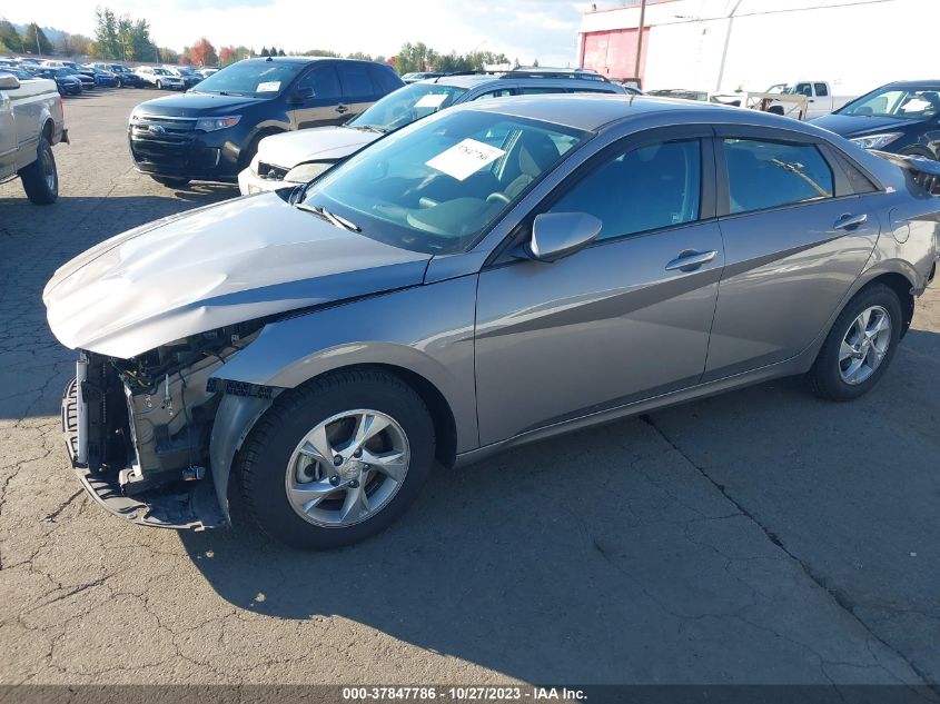 2021 HYUNDAI ELANTRA SE - KMHLL4AG7MU124221