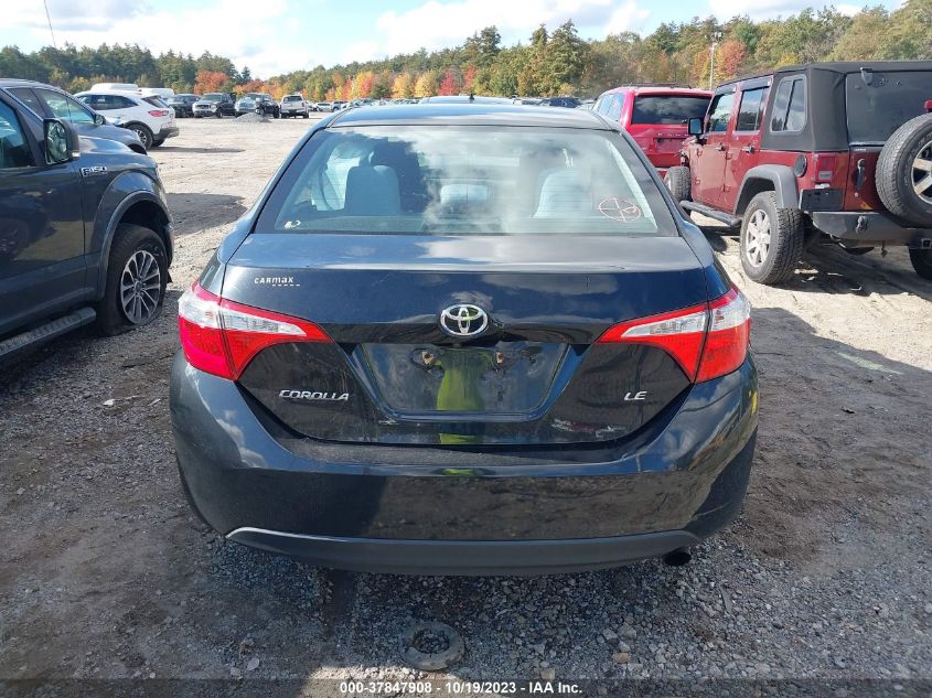 2016 TOYOTA COROLLA L/LE/LE PLS/PRM/S/S PLS - 2T1BURHE2GC495982