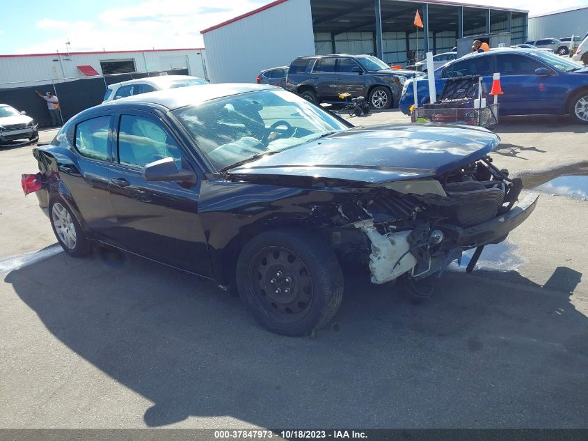 2013 DODGE AVENGER SE - 1C3CDZAB8DN619335