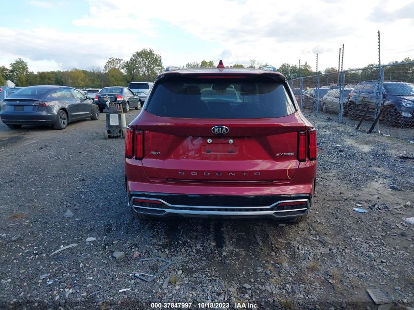 2021 KIA SORENTO SX/SXP - 5XYRKDLF5MG018938