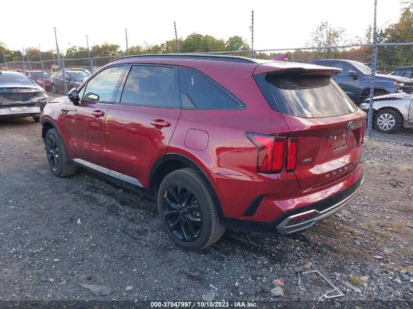 2021 KIA SORENTO SX/SXP - 5XYRKDLF5MG018938