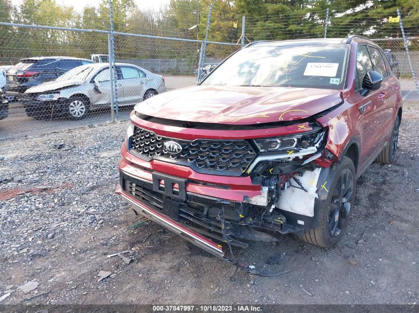 2021 KIA SORENTO SX/SXP - 5XYRKDLF5MG018938