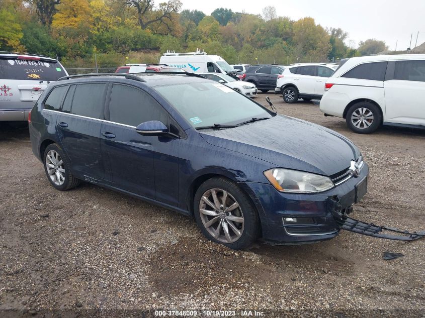 2016 VOLKSWAGEN GOLF SPORTWAGEN TSI SE - 3VWC17AU4GM516337