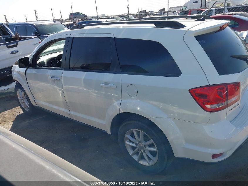 2013 DODGE JOURNEY SXT - 3C4PDCBG7DT593007