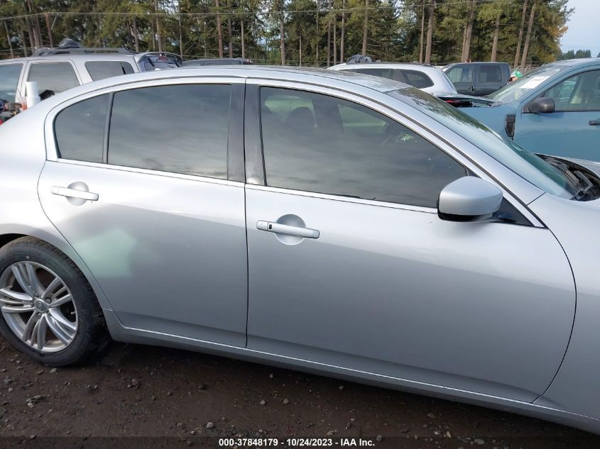 2013 INFINITI G37 JOURNEY JN1CV6AP0DM721868