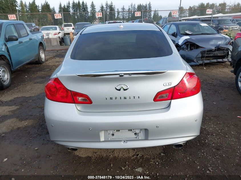 2013 INFINITI G37 JOURNEY JN1CV6AP0DM721868