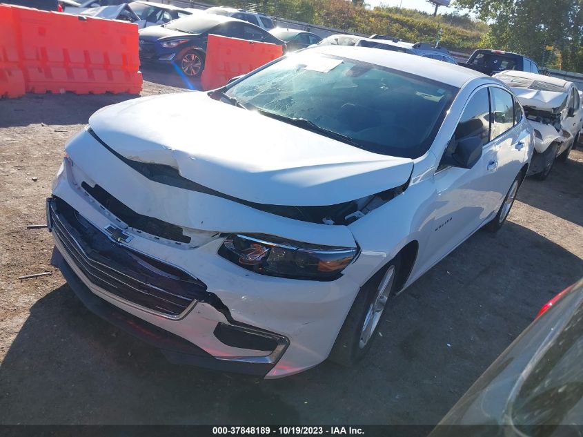 2018 CHEVROLET MALIBU LS - 1G1ZB5STXJF294505