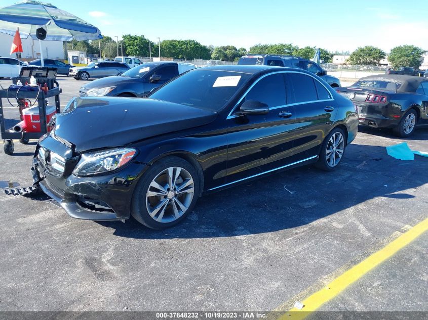 2016 MERCEDES-BENZ C 300 SPORT/LUXURY/ - 55SWF4JB4GU153622