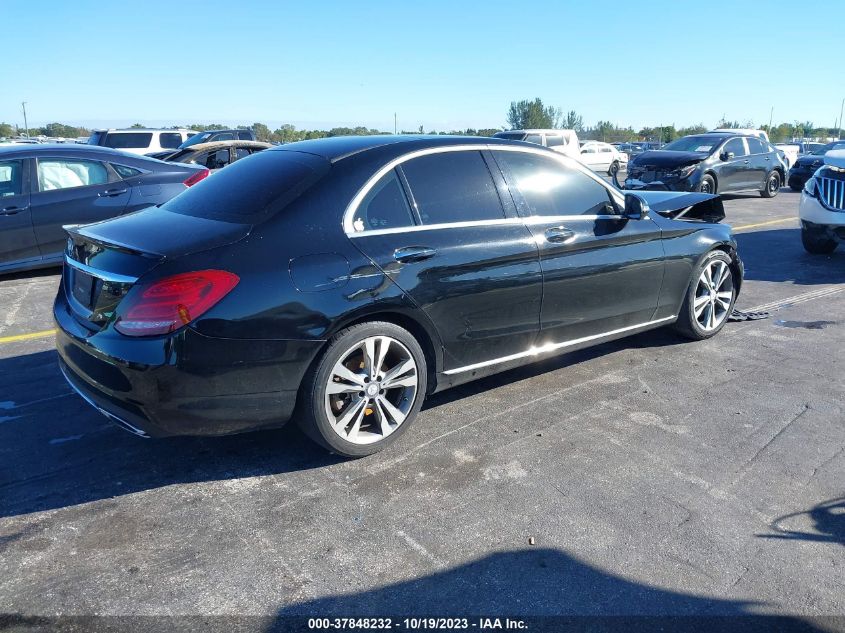2016 MERCEDES-BENZ C 300 SPORT/LUXURY/ - 55SWF4JB4GU153622