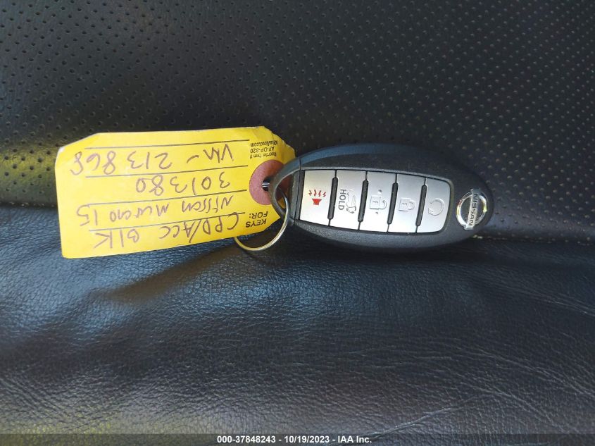 2015 NISSAN MURANO S/SL/SV/PLATINUM - 5N1AZ2MH4FN213868