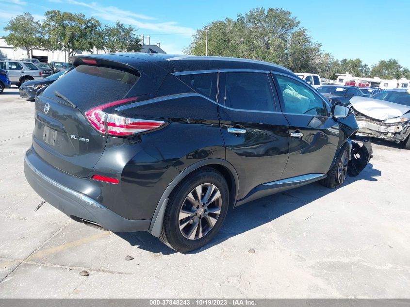 2015 NISSAN MURANO S/SL/SV/PLATINUM - 5N1AZ2MH4FN213868