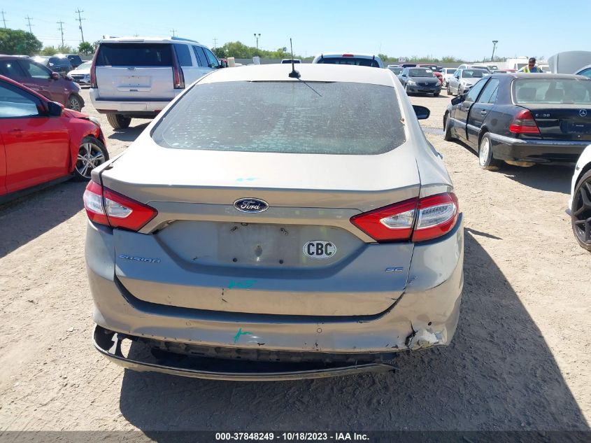 2016 FORD FUSION SE - 3FA6P0H76GR200632