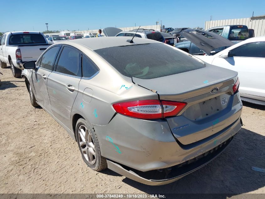 2016 FORD FUSION SE - 3FA6P0H76GR200632