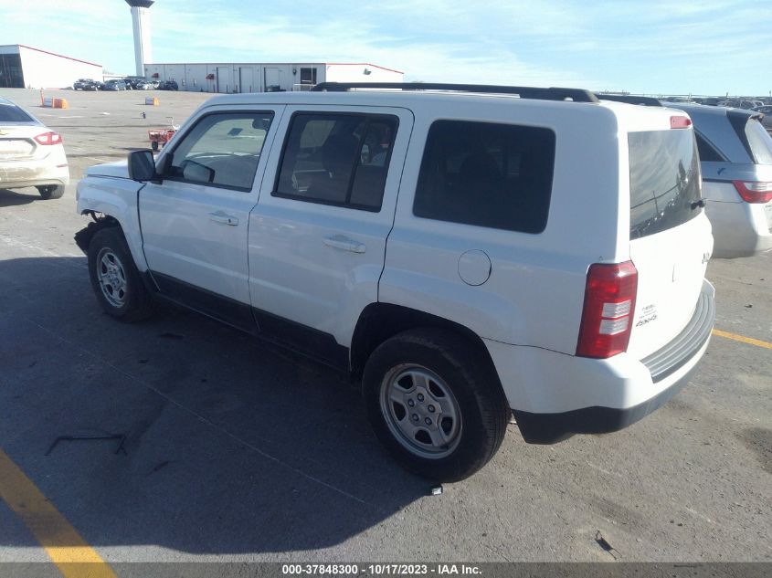 2014 JEEP PATRIOT SPORT - 1C4NJRBB3ED815914