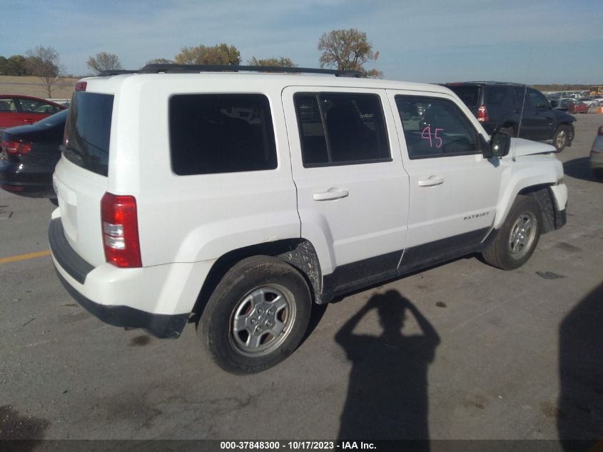 2014 JEEP PATRIOT SPORT - 1C4NJRBB3ED815914