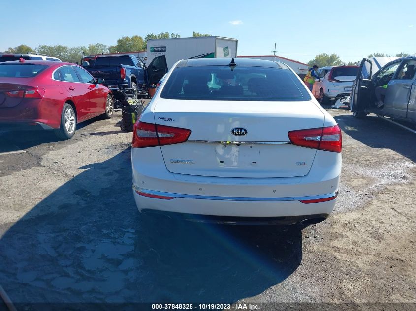 2016 KIA CADENZA LIMITED KNALN4D75G5206955
