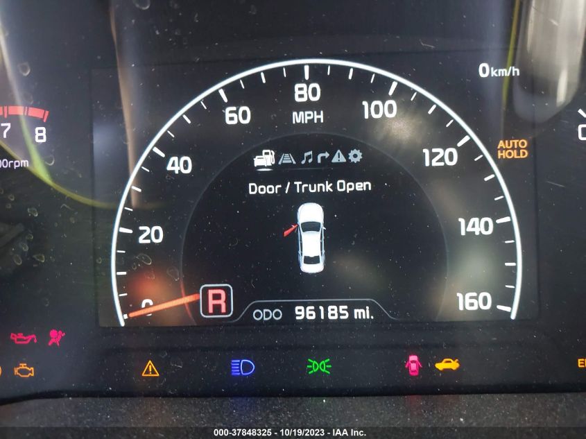 2016 KIA CADENZA LIMITED KNALN4D75G5206955