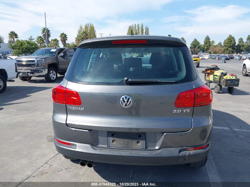 2014 VOLKSWAGEN TIGUAN S - WVGAV3AX5EW059452